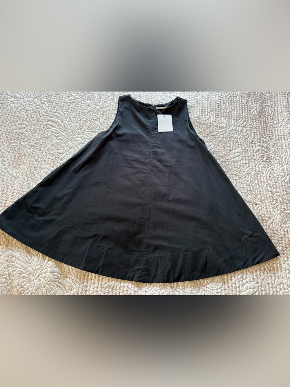 DISSH Maisie Black Poplin Mini Dress